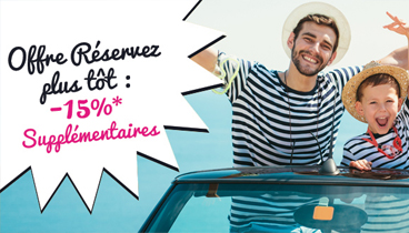 Lire la suite : Offre -15% - Réservez plus tôt (Mer & Montagne)